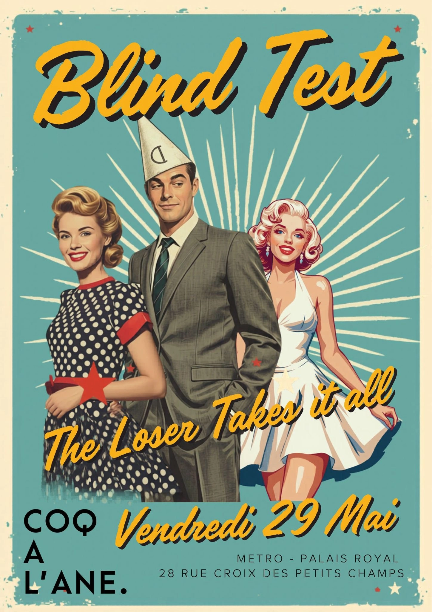 Blind test Queer - The Loser takes it all