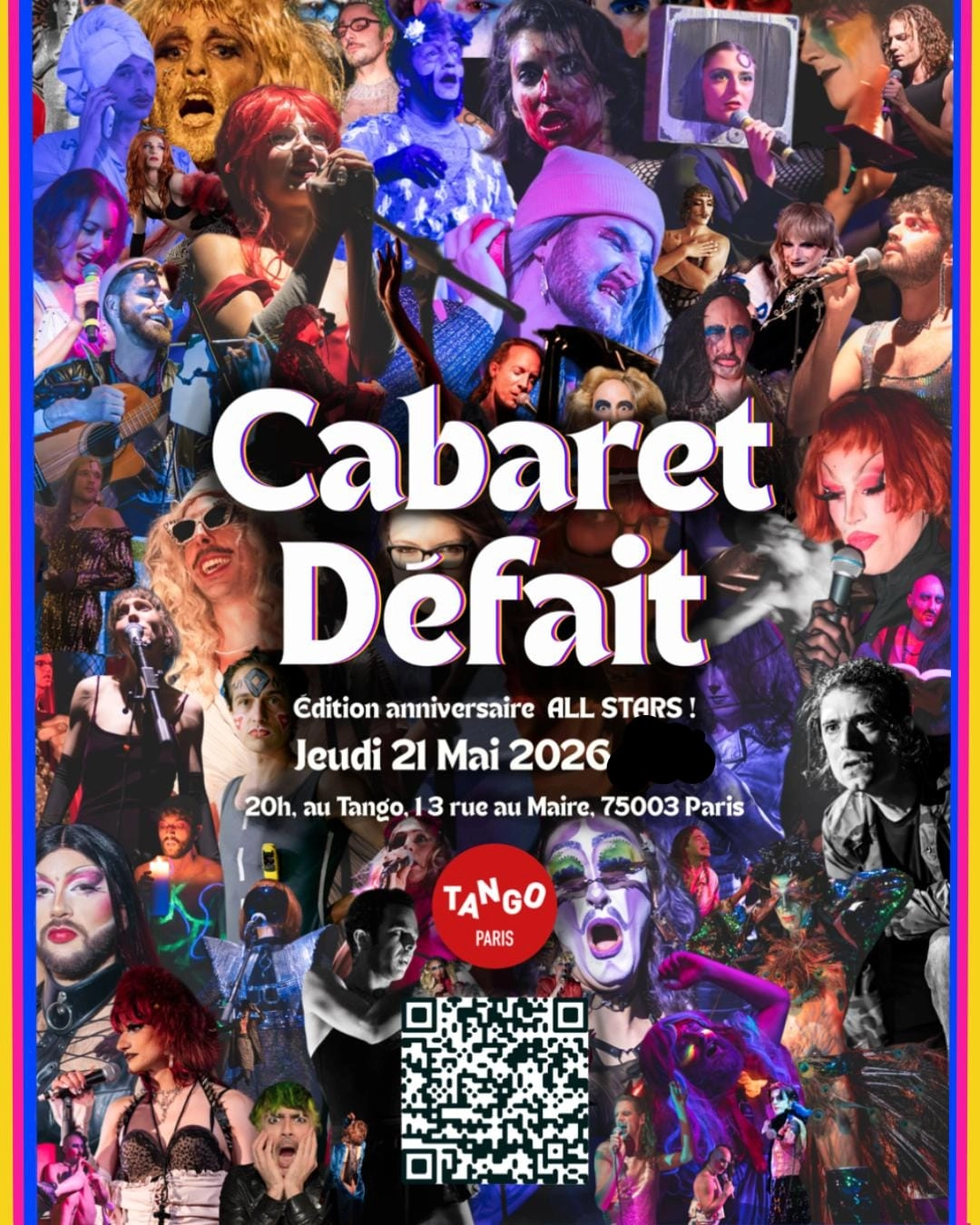 Cabaret Defait All Starz au Tango