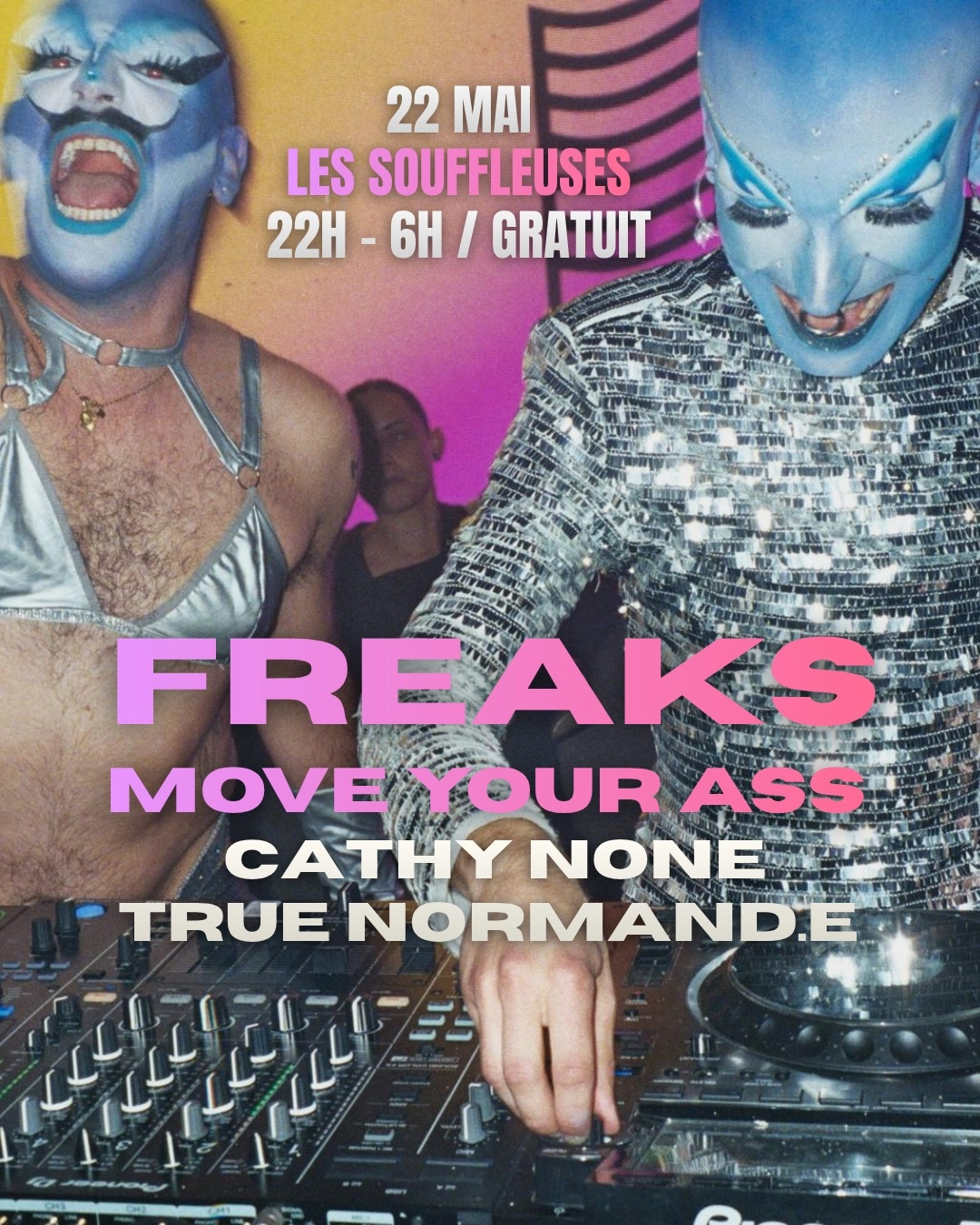Move your ass freaks!!!