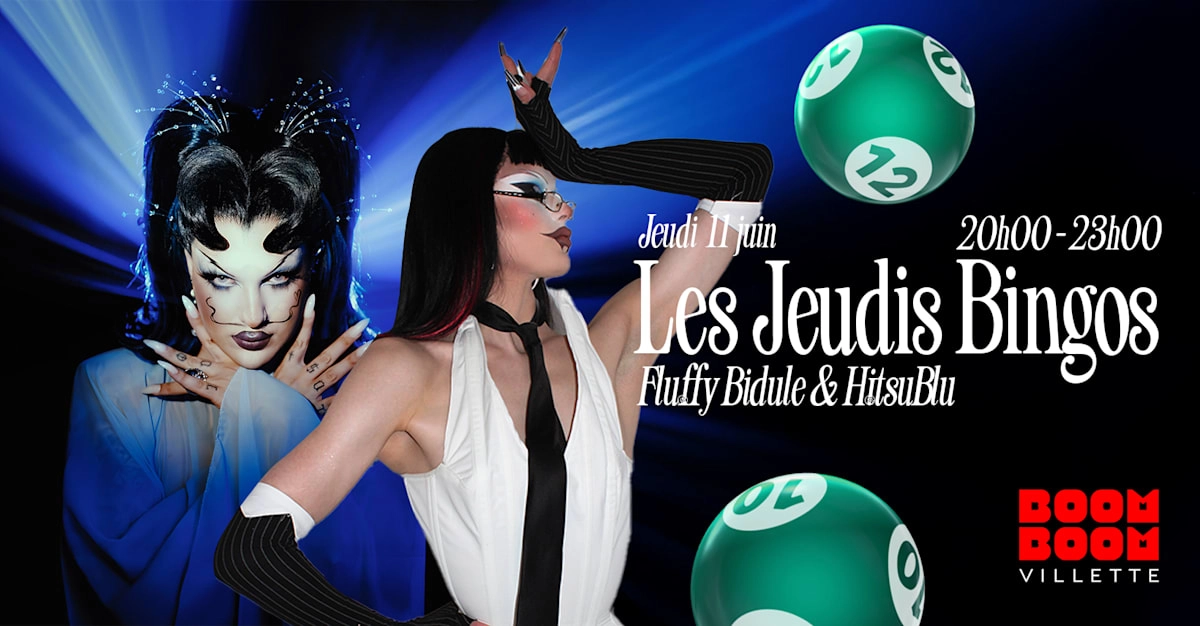 Bingo Drag Avec Fluffy Bidule  & Hitsublu