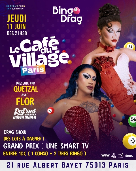Bingo Drag Musical Avec Flor Rupaul's Drag Race 