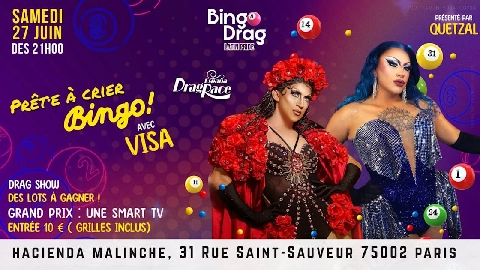 Bingo Drag Musical Avec Visa Drag Race Spain - Pride Edition