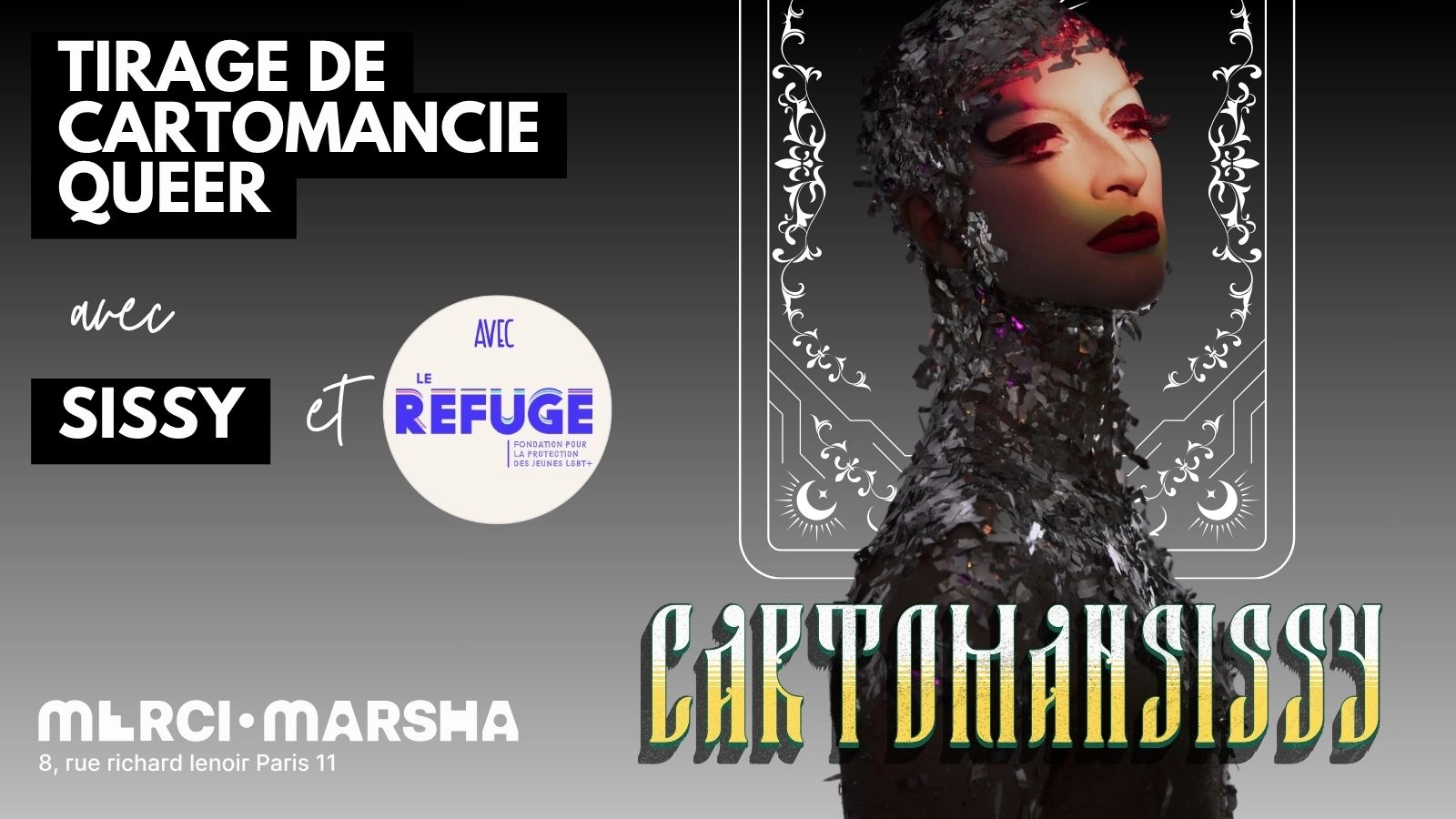 Cartomansissy ! Sissy reçoit LE REFUGE !