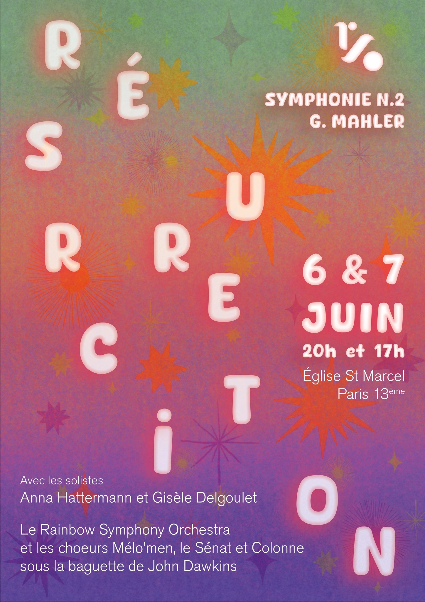 Concerts 6 et 7 juin - Malher n°2 - RSO 