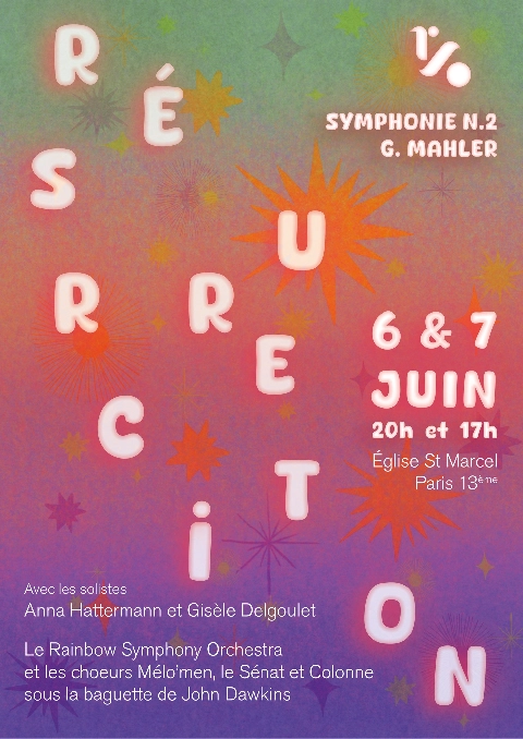Concerts 6 et 7 juin - Malher n°2 - RSO 