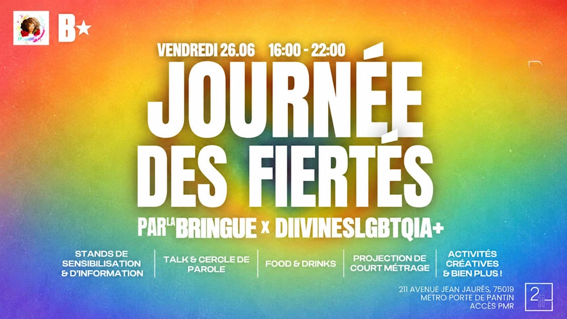 Journée Des Fiertés - La Bringue X Diivines Lgbtqia+