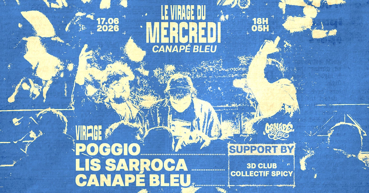 Le Virage Du Mercredi X Canapé Bleu : Poggio, Lis Sarroca