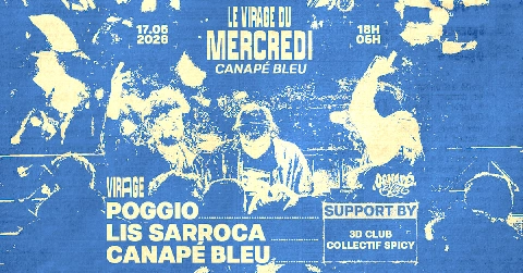 Le Virage Du Mercredi X Canapé Bleu : Poggio, Lis Sarroca