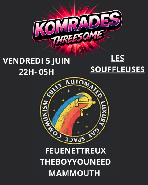 Les Komrades : Cunty grooves et fast beats.