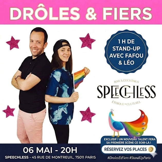 Queer Comedy Shaker Sp&eacute;cial Pride