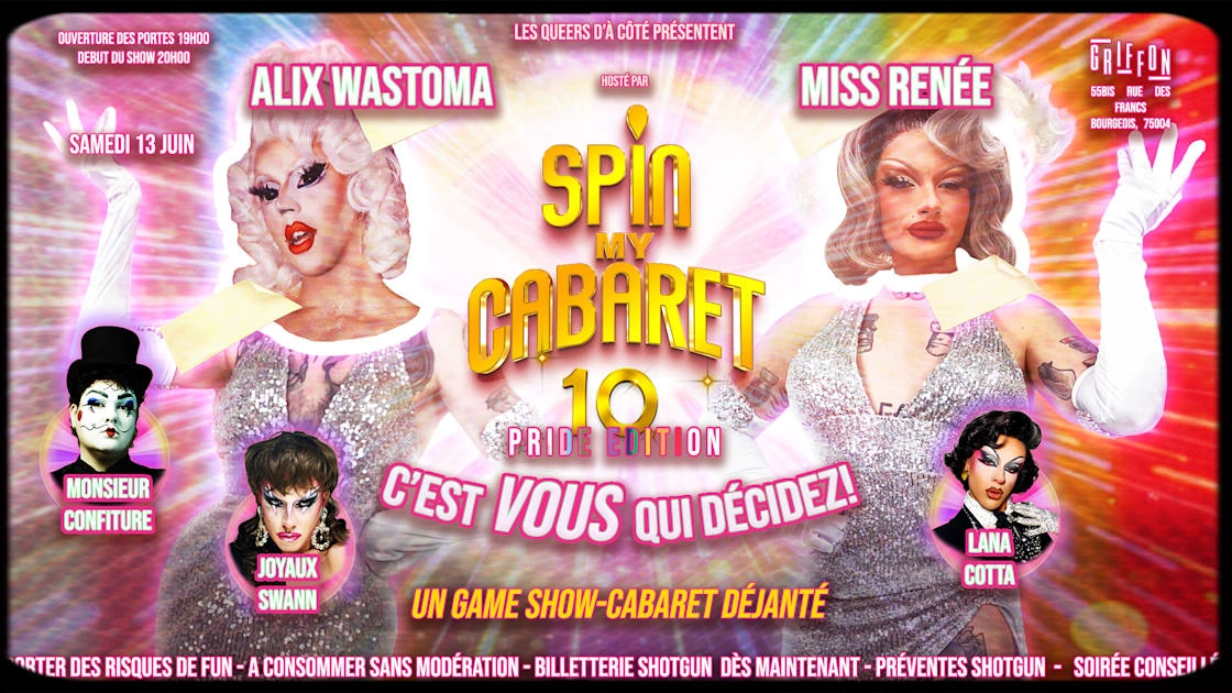 Spin My Cabaret 10 - 13/06