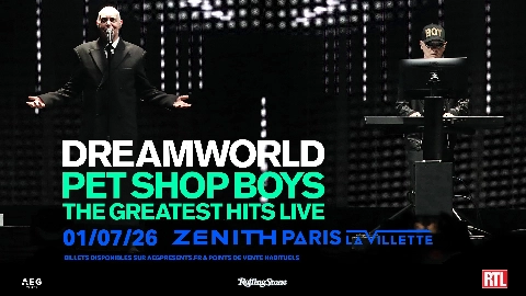 Pet Shop Boys • Zénith Paris, La Villette • 1er juillet 2026